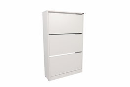 Hanah Home Zapatero Shc-530-Bb-1 Blanco con 3 Cajones